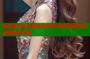 洛禁漫天堂全新体验尽享高清漫画资源无限精彩阅读